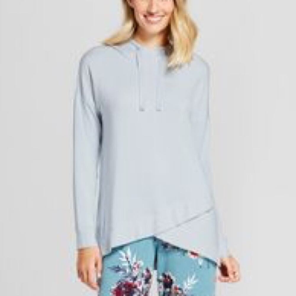 GILLIGAN & O’MALLEY • Blue French Terry Hoodie